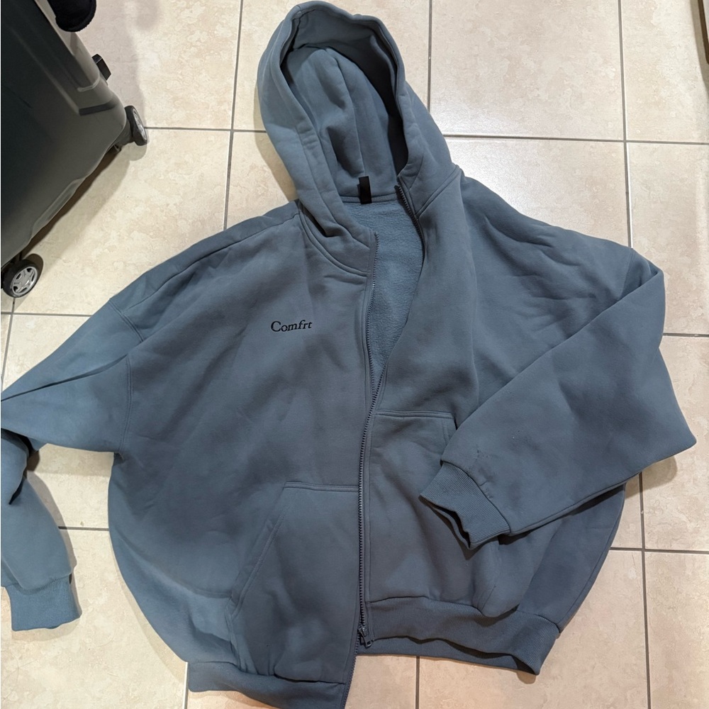 Comfrt Blue Hoodie